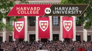 What is the difference between Harvard university and HAVARD college