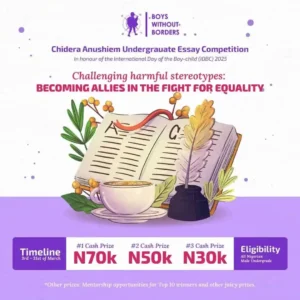 Chidera Anushiem Essay Competition