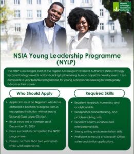 NSIA Young Leadership Programme 2025