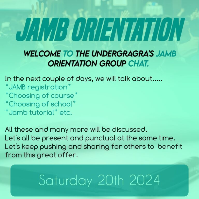 Jamb lesson WhatsApp Group