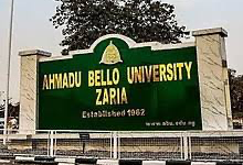 Courses offered in abu zaria