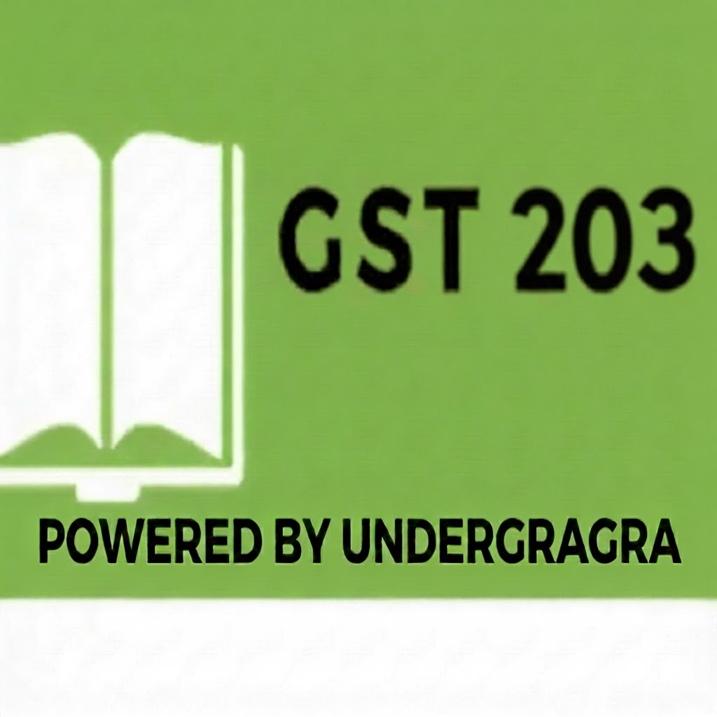 GST 203 PDF